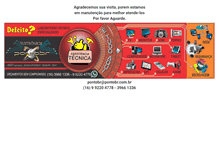 Tablet Screenshot of pontobr.com.br